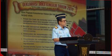 APEL PAGI, KEPALA BALITBANGKUMHAM DORONG PEMBANGUNAN WBK