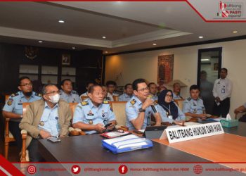 Balitbangkumham memberikan arahan terkait survei mandiri Indeks Persepsi Korupsi IPK untuk seluruh Kantor Wilayah Kementerian Hukum dan HAM.