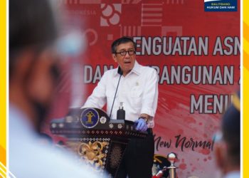 Kemenkumham Usulkan 520 Satker Zona Integritas
