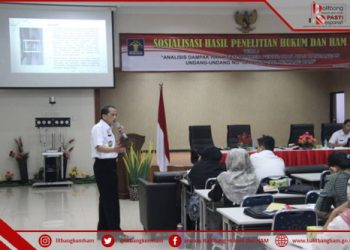 Sosialisasi Hasil Penelitian di Kanwil Riau