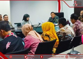 Sekretaris Balitbangkumham Hadiri Rapat Persiapan Evaluasi Reformasi Birokrasi