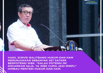 Menkumham Pimpin Apel Deklarasi Janji Kinerja 2020
