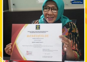 Pemilihan Pegawai Teladan Balitbangkumham Secara Daring
