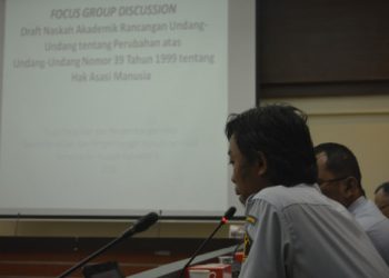BALITBANG HUKUM DAN HAM SUSUN NASKAH AKADEMIK RUU PERUBAHAN UU HAM