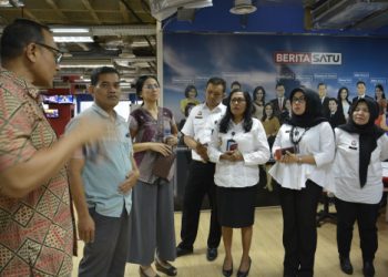 KUNJUNGAN MEDIA KE BERITA SATU