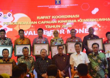RAPAT KOORDINASI KEMENTERIAN HUKUM DAN HAM RESMI DIBUKA