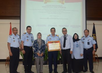 Balitbangkumham Canangkan Pembangunan Zona Integritas