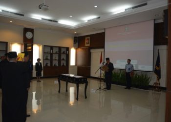 Pelantikan dan Pengambilan Sumpah Jabatan Dilingkungan Badan Penelitian dan Pengembangan Hukum dan HAM