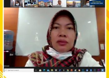 Rapat Daring Evaluasi Penataan Struktur Organisasi Balitbangkumham