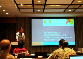 PENELITI PUSHAM BERPARTISIPASI DALAM KONFERENSI INTERNASIONAL DI MANILA