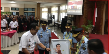 BALITBANGKUMHAM HADIRI SERTIJAB KAKANWIL JATENG