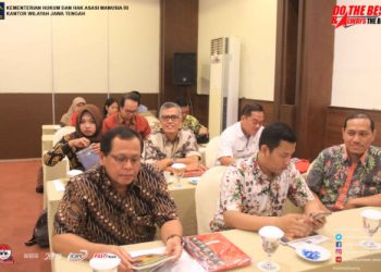 Kanwil Jawa Tengah Gelar Sosialisasi Penyelesaian Permohonan Pendaftaran Kekayaan Intelektual