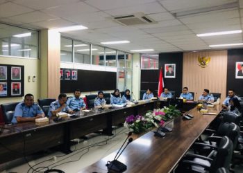 TELECONFERENCE DALAM RANGKA MENSOSIALISASIKAN PANDUAN PENELITIAN KARAKTERISTIK NARAPIDANA KASUS NARKOTIKA PADA KANWIL DKI JAKARTA