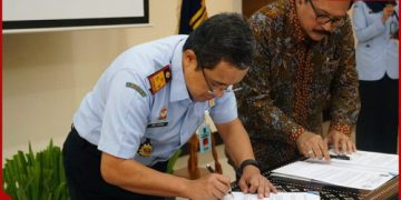 Balitbangkumham dan UKI Sepakati Kerjasama