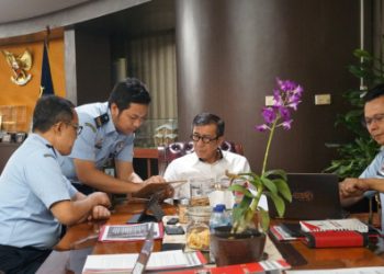 MENTERI YASONNA HIMBAU UPT KEMENKUMHAM MANFAATKAN APLIKASI 3A