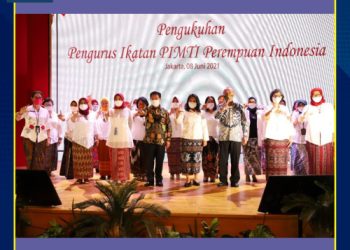 Pengukuhan Pengurus Paguyuban Pimti Madya Perempuan Indonesia