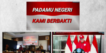 Balitbang Hukum dan HAM Memberikan Santunan Sosial Kepada Keluarga Pegawai Balitbang Hukum dan HAM Yang Meninggal Terkena Pandemi Covid 19