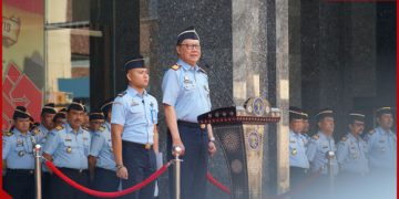Apel Pagi Bersama PLT Menteri