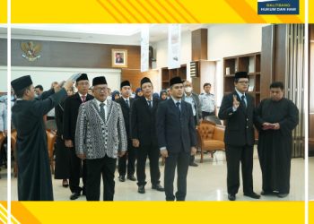 KABADAN LANTIK PEJABAT STRUKTURAL DAN PENELITI UTAMA