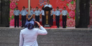 BALITBANGKUMHAM BERTUGAS APEL PAGI KANTOR PUSAT KEMENKUMHAM