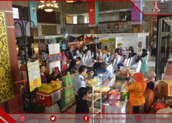 PEMBUKAAN BAZAAR RAMADHAN KEMENTERIAN HUKUM DAN HAM
