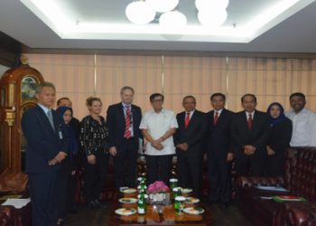 Courtesy Call Menteri Hukum dan HAM dengan Duta Besar Denmark