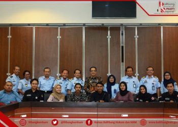 BALITBANGKUMHAM TERIMA KUNJUNGAN MAHASISWA