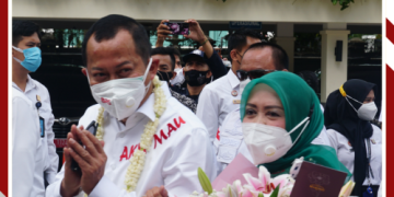 Apel Pagi dan Pelepasan Sekretaris Jenderal Kemenkumham