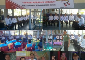Kegiatan layanan kunjungan WBP serentak dengan tema Sehari Bersama Mereka