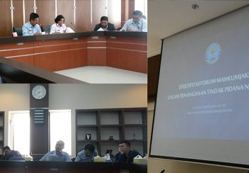 Presentasi Draft Laporan Akhir Penelitian Efektifitas Forum Mahkumjakpol Dalam Penanganan Tindak Pidana Narkotika