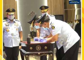 Menkumham Lantik Pimti Pratama Balitbang