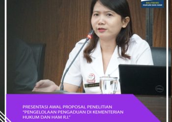Presentasi Awal Proposal Penelitian Pengelolan Pengaduan di Kementrian Hukum dan HAM