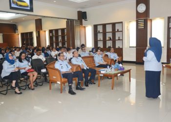 Sosialisasi Implementasi Pembayaran Tunjangan Kinerja Berbasis Capaian Kinerja Harian Dilingkungan Balitbang Hukum dan HAM