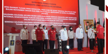 Balitbangkumham Meraih Juara 1 Penghargaan Pengelolaan Jaringan Dokumentasi dan Informasi Hukum Nasional Terbaik Serta Juara 1 Dalam Penilaian Kinerja Pelaksanaan Reformasi Birokrasi Terbaik