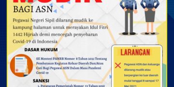 ASN Dilarang Mudik Tahun Ini