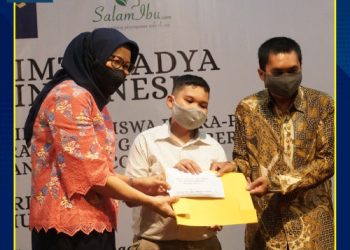 Paguyuban Pimti Madya Perempuan Indonesia Bekerja Sama dengan Bank Mandiri Dalam Pemberian Beasiswa Kepada 65 Anak Tenaga Kesehatan