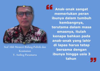Meski Berada Dalam Lapas, Hak Khusus WBP Perempuan Yang Hamil, Menyusui dan Membawa Anak Tetap Harus Dipenuhi
