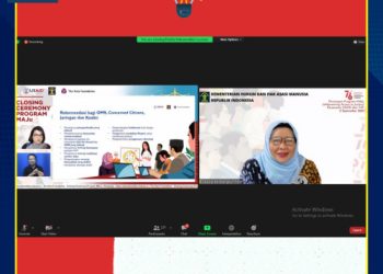 Serah Terima Aplikasi Berbasis AI SIPKUMHAM dari USAID Indonesia Kepada Balitbangkumham dalam Acara Closing Ceremony Program MAJu