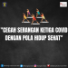 Cegah Serangan Covid Ketiga Dengan Penerapan Pola Hidup Sehat dan Disiplin Protokol Kesehatan