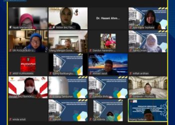 Penguatan Kerohanian Pegawai Balitbang Hukum dan HAM dalam merespom penyebaran Covid-19 berupa Doa Istighosah/Tahlil dan Takziah Bersama