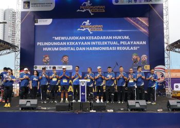 Kementerian Hukum Gelar PengayomanRun 2025: Merajut Kebersamaan dan Semangat Indonesia Sehat