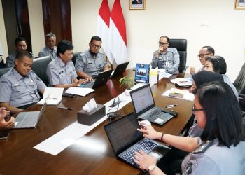 Pusyankum Gelar Audiensi dengan Kepala BSK Hukum Bahas Rencana Pelaksanaan Kajian