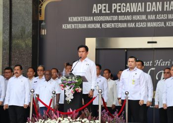 BSK Hukum Hadiri Apel Bersama dan Halal Bihalal 1446 H/2025 M
