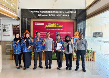 BSK Hukum Lakukan Pembinaan dan Pendampingan IRH di Kanwil Kemenkum Lampung