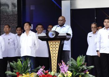 Pimpin Apel Bersama, Menteri HAM Ajak Seluruh Jajaran Untuk Bersatu dan Perkuat Kebersamaan