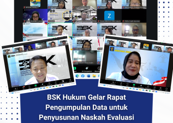 BSK Hukum Gelar Rapat Pengumpulan Data untuk Penyusunan Naskah Evaluasi Kebijakan Penataan Kelembagaan