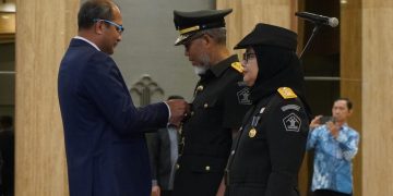 Wamenkum Lantik Pejabat Manajerial dan Non Manajerial:Dorong Inovasi di Bidang Kekayaan Intelektual dan Kebijakan Hukum