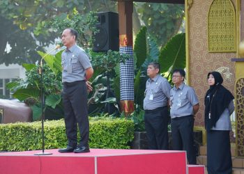 Apel Pagi Pegawai BPSDM Hukum dan BSK Hukum: Momentum Perkuat Kedisiplinan dan Komunikasi Antarpegawai