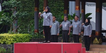 Apel Pagi BPSDM dan BSK Hukum: Tekankan Kedisiplinan dan Peran Strategis BSK Hukum