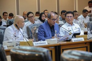 Rapat Kerja Komisi XIII DPR RI : Kemenkum Usulkan Tambahan Anggaran untuk 11 Program Strategis 2027